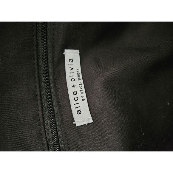 Alice+Olivia Black Duffle Bag Daisy Print - Picture 10 of 12